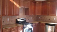 Custom Kitchen in a Pride Home Building Corp Built Home